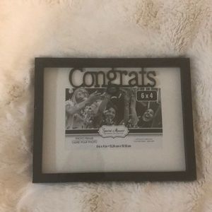 Congrats Picture Frame